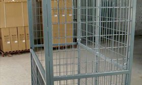 Metal Laundry Cart